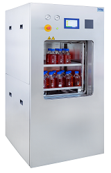 Floor standing autoclaves for laboratory and production